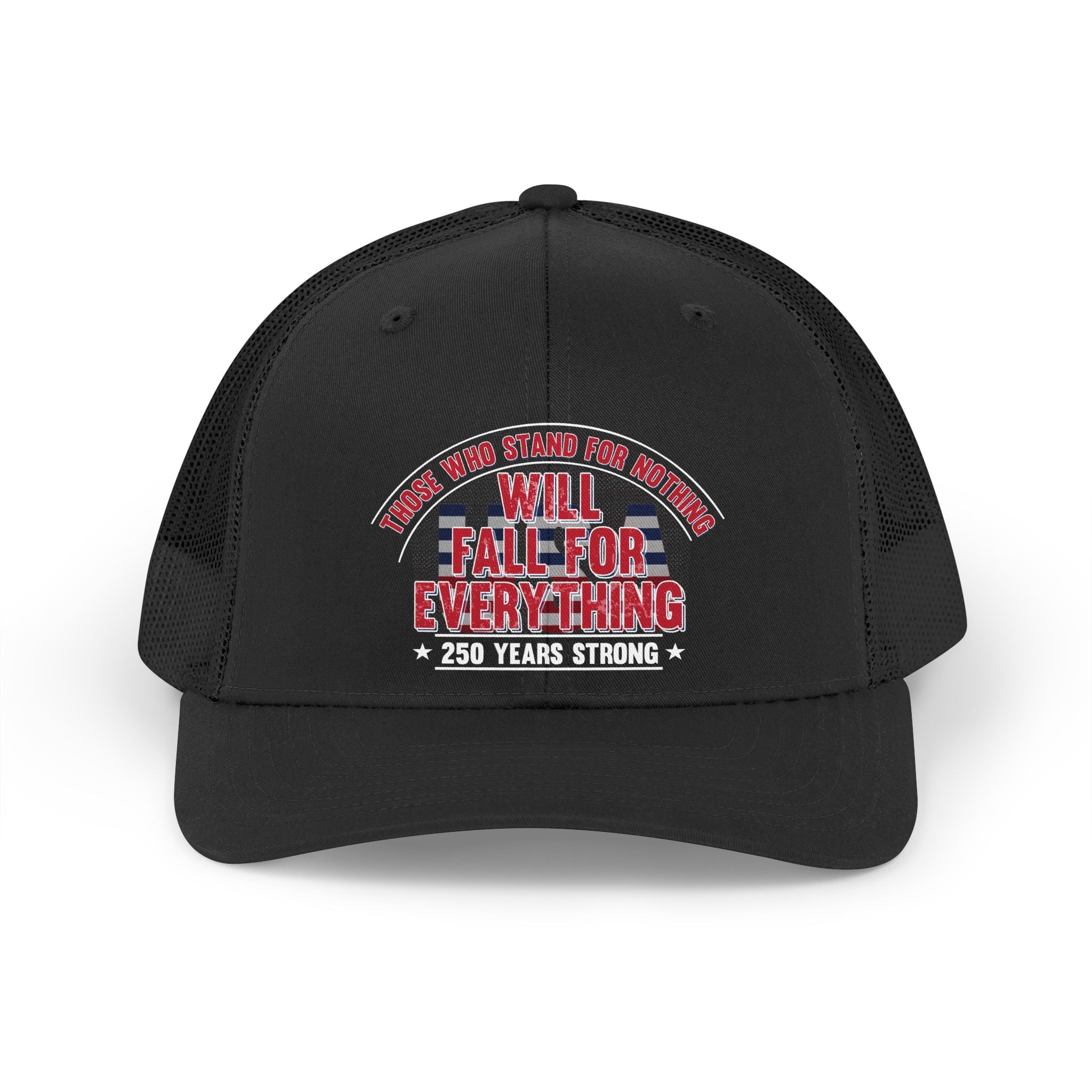 America 250 – ‘Stand for Freedom’ Happy Birthday USA Trucker Hat