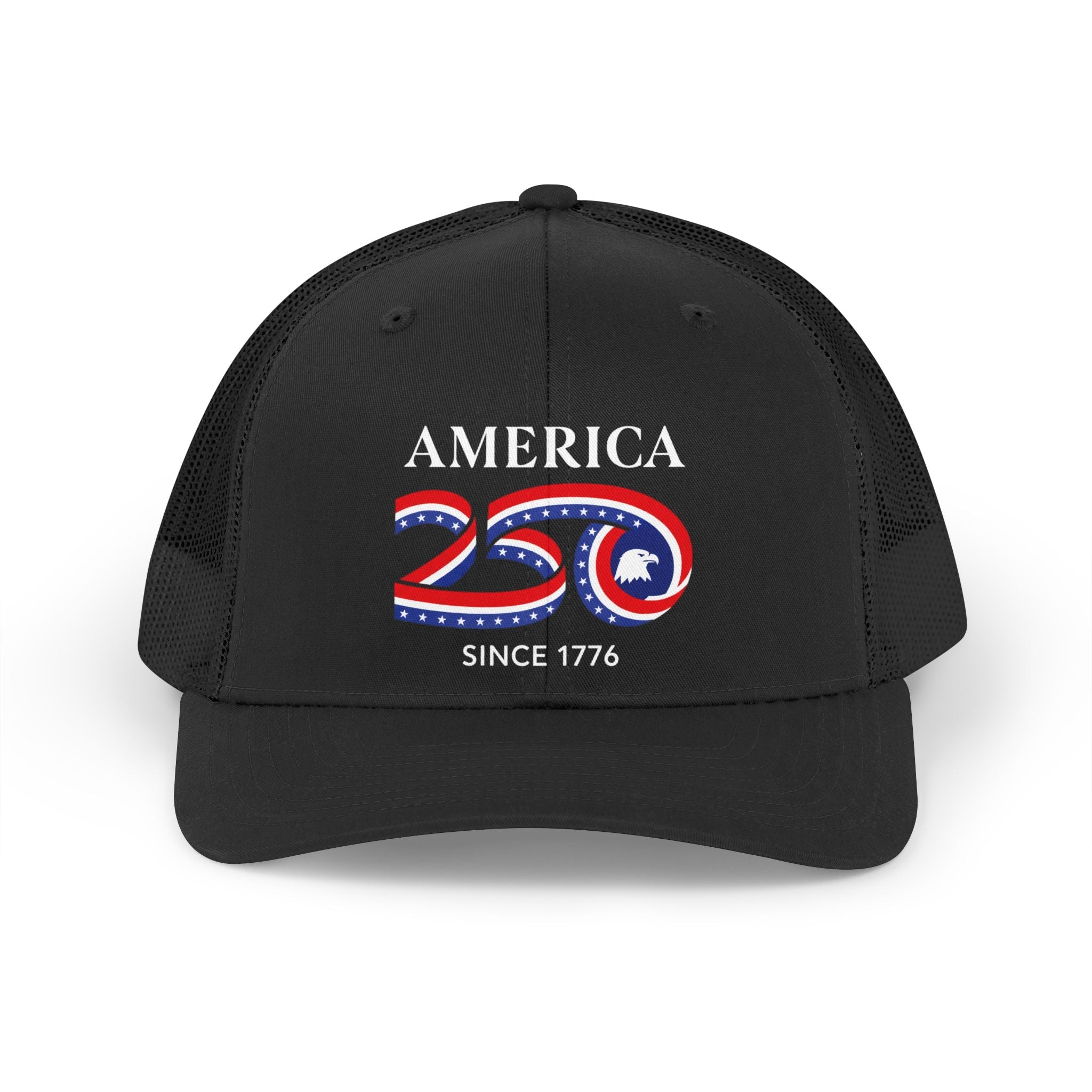 Eagle in 250 - Happy Birthday USA Trucker Hat