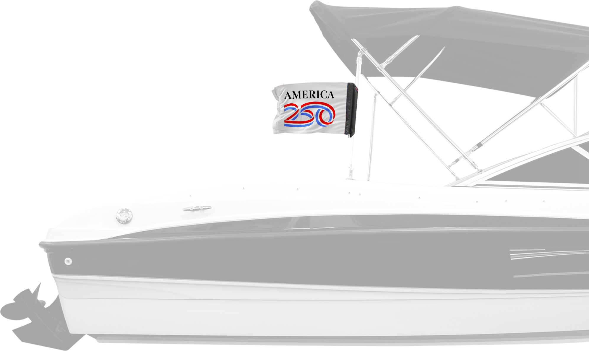 America 250 12"x18" Forever Wave Flag