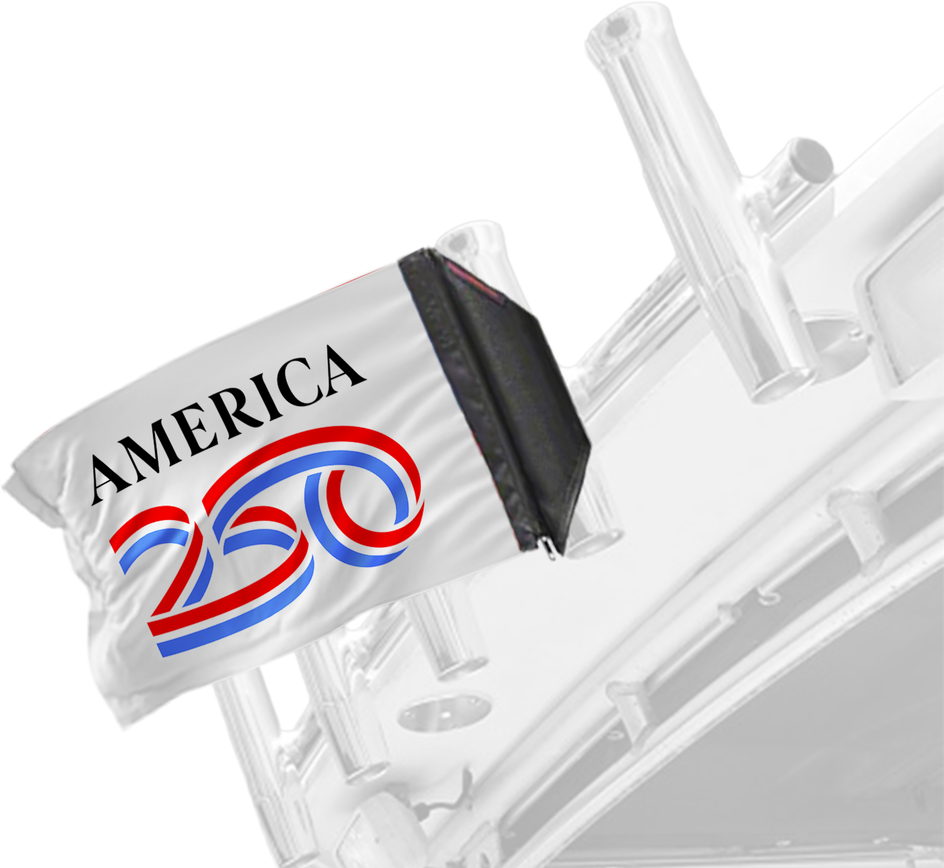 America 250 12"x18" Forever Wave Flag