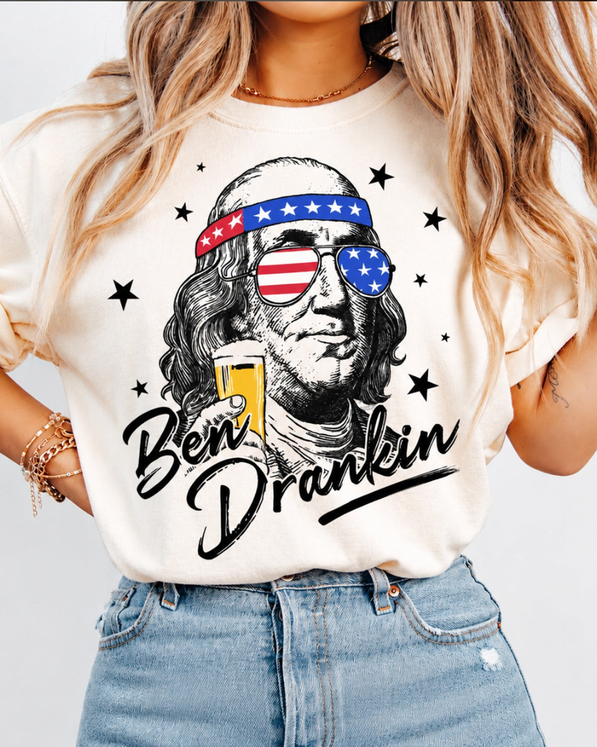 Ben Drankin 4th of July Tee